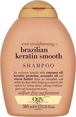 OGX Ever-Straightening + Brazillian Keratin Therapy Shampoo, 13 Ounce - Best Deal Finder