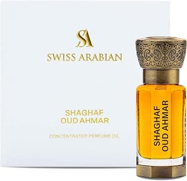 Swiss Arabian Shaghaf Oud Ahmar Concentrated Perfume Oil, 12ml, Premium Quality Perfume Oil, Women and Men’s Fragrance, fruity, floral, amber Luxurious Blend Perfumes for Men and Women on Amazon.ae - Price Tracker
