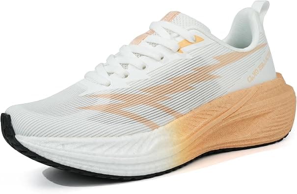 Hawkwell Women's Cloud Zero Active Walking Tennis Cushion Running Shoes Breathable Athletic Gym Workout Jogging Sports Sneakers Non Slip Medical Work Nursing Shoes على Amazon.ae - متتبع الأسعار