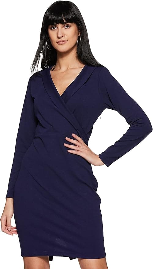 Miss Olive Women Body Con Knee-Long Dress on Amazon.ae - Price Tracker