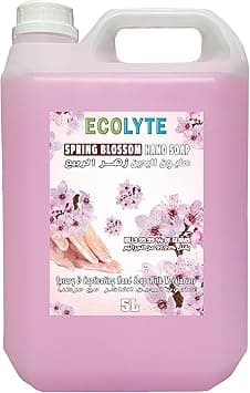 ECOLYTE+ Disinfectant Ecolyte Premium Hand Wash Liquid Refill - 5 Liter - Spring Blossom - Effective Germ Protection â€“ Liquid Hand Wash provides Gentle And Effective Care â€“ Fragrant And Soft on Amazon.ae - Price Tracker
