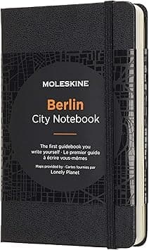 Moleskine 9 X 14 Cm City Notebooks Berlin With Plain And Ruled Pages, Hard Cover, Elastic Closure And City Maps - Black - Amazon.ae Price Tracker