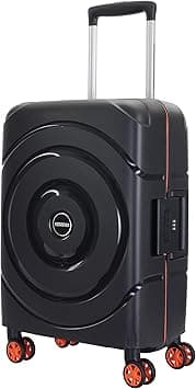 American Tourister Circurity Max 55 cm Small Hardside Cabin Suitcase with Xtrasecu™ 3-Point Locking System & Double Wheels for Men & Women - Black, Black, S, American Tourister Circurity Max Cabin on Amazon.ae - Price Tracker