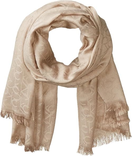 Calvin Klein Women's Ck Logo Pashmina Scarf Shawl on Amazon.ae - Price Tracker
