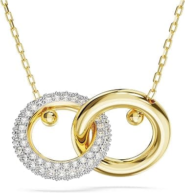 Swarovski Dextera Anhänger, Verschiedene Schliffe, Weiß, Goldlegierungsschicht - Best Deal Finder