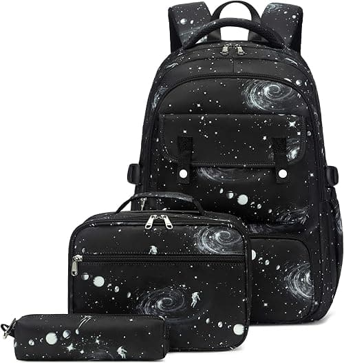 Galaxy Backpacks for Boys School Bags Capacity Elementary Bookbags on Amazon.ae - Price Tracker