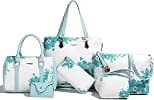 2E-youth womens Purses and Handbags Set tote handbag satchel shoulder bag purse - Best Deal Finder