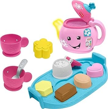 Fisher-Price Laugh & Learn Sweet Manners Toddler Tea Set DYM76 - Amazon.ae Price Tracker
