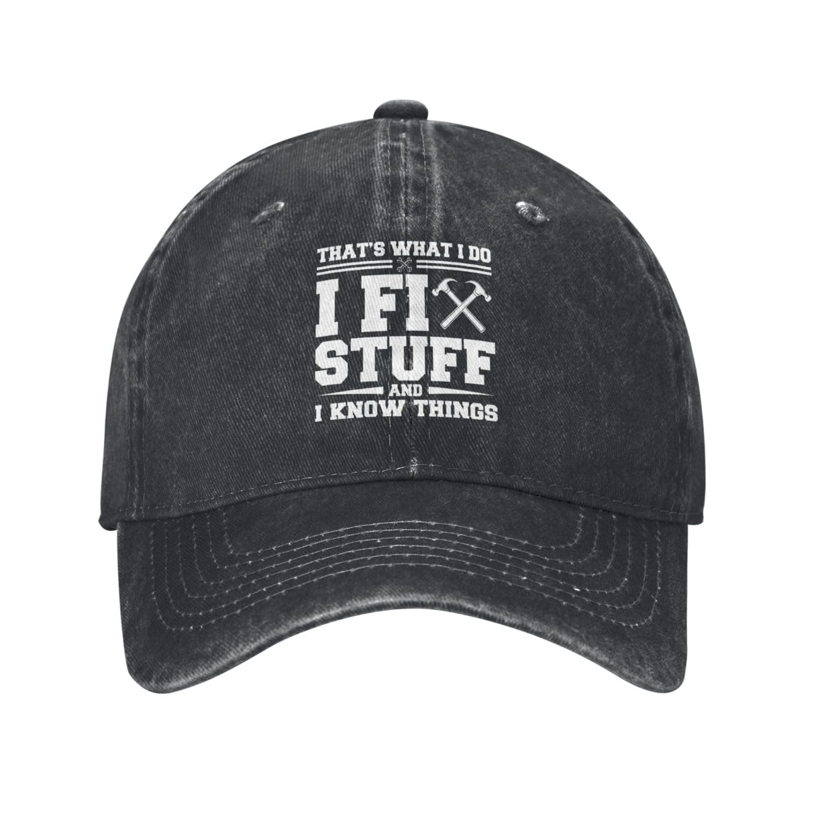 I Fix Stuff and I Know Things Hat for Men I Fix Stuff Hat Cool Stuff Hat for Men Funny on Amazon.ae - Price Tracker