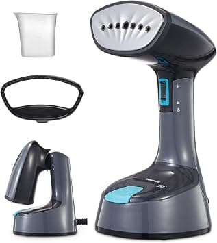 Reemix Steamer for Clothes, Folding Handheld Design Garment Wrinkles Remover, 20g/min Strong Penetrating Steam, 25-Sec Fast Heat-up, for Home, Office and Travel (Dark Gray) على Amazon.ae - متتبع الأسعار
