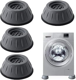 SKY-TOUCH 4pcs Anti Vibration Pads for Washer Dryer Shock and Noise Cancellation, Washing Machine Stand to Prevent Shifting, Shaking Walking for Home - Amazon.ae Price Tracker