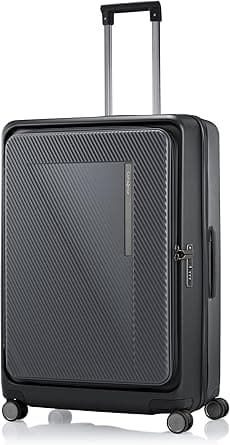 Samsonite Zipprix Suitcase Check-In Size 75 cm / 28 inch, 4 Spinner Wheels, Polycarbonate, Gun Metal|TSA Lock|Expandable|Divider Pad - 10 Years International Warranty on Amazon.ae - Price Tracker