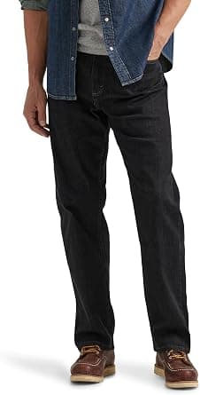 Wrangler Authentics Mens Comfort Flex Waist Relaxed Fit Jeans Jeans - دليلك لأفضل العروض