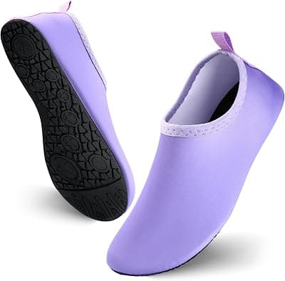 JOTO Water Shoes for Women Men Kids, Barefoot Quick-Dry Aqua Water Socks Slip-on Swim Beach Shoes for Snorkeling Surfing Kayaking Beach Walking Yoga - Amazon.ae Price Tracker