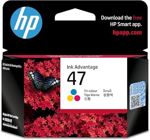HP|HP 47 Original Tri-Color Ultra Ink Advantage Cartridge|Cyan-Magenta-Yellow|700 pages|HP DeskJet UIA 4828, UIA 4927|6ZD61AE. on Amazon.ae - Price Tracker