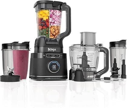 Ninja Detect Kitchen System Power Blender + Processor Pro, High Speed Food Mixer, Juicer & Smoothie Maker, One Touch Preset Programs & BlendSense Technology, TB401ANZ, Black - Best Deal Finder