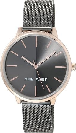 Nine West Women's Mesh Bracelet Watch على Amazon.ae - متتبع الأسعار