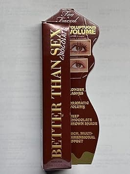 Too Faced Better Than Sex Volumizing Mascara | False Lash Effect with Volume, Length, Curling + Conditioning Peptides, 0.27 Fl Oz, Chocolate on Amazon.ae - Price Tracker