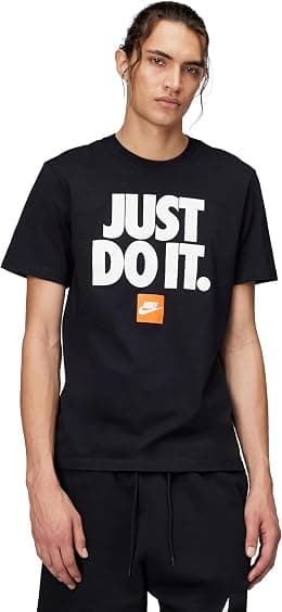 Nike Men M Nsw Tee Fran Jdi Verbiage T-Shirt - متتبع أسعار Amazon.sa