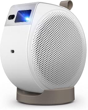 BenQ GV32 Portable 1080p Projector with Google TV & Netflix | 500 ANSI Lumens, HDR10 | 135° Ceiling Projection, 18W Speaker | WiFi, USB-C | 2-Year Warranty | 500 ANSI Lumens, Google TV, Netflix Licensed, HDR10, USB-C Power Bank Support, Wi-Fi, Bluetooth, 3 yr warranty على Amazon.ae - متتبع الأسعار