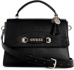Guess Women Emera Top Handle Flap Handbag - Best Deal Finder