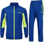 Rdruko Men's Tracksuit Athletic Full Zip Casual Sports Jogging Gym Sweatsuit - Best Deal Finder