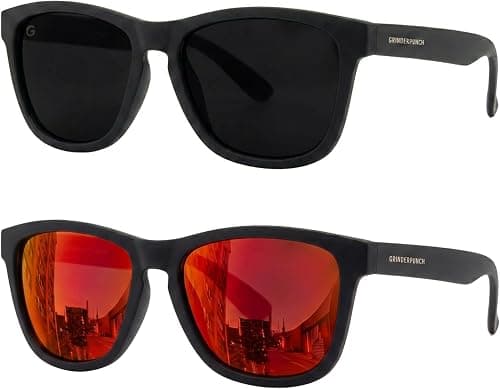 GRINDERPUNCH Polarized Running Sunglasses Men Women Sport Golf No Slip على Amazon.ae - متتبع الأسعار