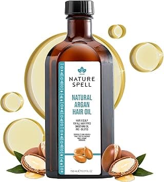 Nature Spell Argan Oil for Hair & Body 150ml - Targets Split Ends for your Hair - Helps Eliminate the Appearance Scars for your Skin – For all Hair & Skin Types on Amazon.ae - Price Tracker
