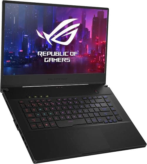 ASUS ROG Zephyrus M Thin and Portable Gaming Laptop, 15.6” 240Hz FHD IPS, NVIDIA GeForce RTX 2070, Intel Core i7-9750H, 16GB DDR4 RAM, 1TB PCIe SSD, Per-key RGB, Windows 10 Home, GU502GW-AH76 على Amazon.ae - متتبع الأسعار