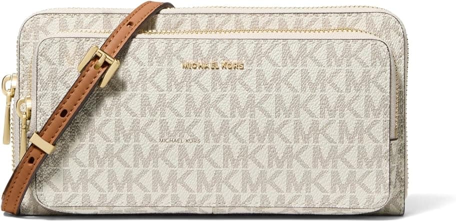 Michael Kors Womens Jet Set Large Continental Crossbody Wallet LG CONTINENTAL XBODY (pack of 1) على Amazon.ae - متتبع الأسعار