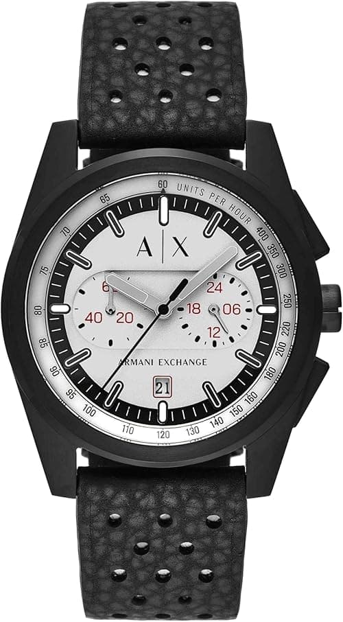 Armani Exchange A|X Chronograph Watch for Men with Leather, Stainless Steel or Silicone Band on Amazon.ae - Price Tracker