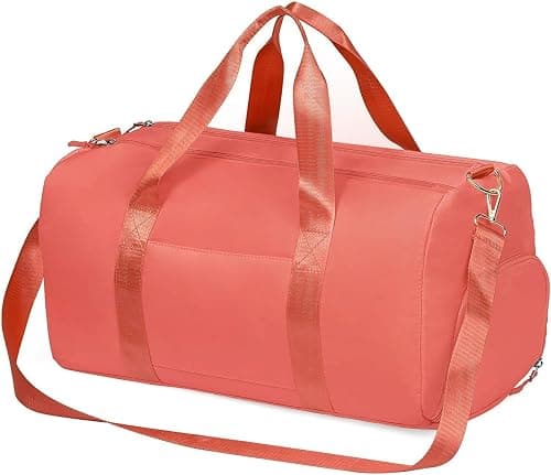 Duffle Bag for Women, Sports Duffel Bag for Gym with Wet Pocket & Shoe Compartment, Overnight Weekender Travel Bag on Amazon.ae - Price Tracker