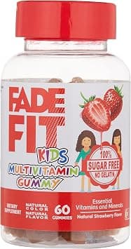 Fade Fit Kids Multi-vitamin Gummy (12x160g) - 192 Gummies Total - Gluten Free and Vegan Formulated for Ages 4 and Up on Amazon.ae - Price Tracker