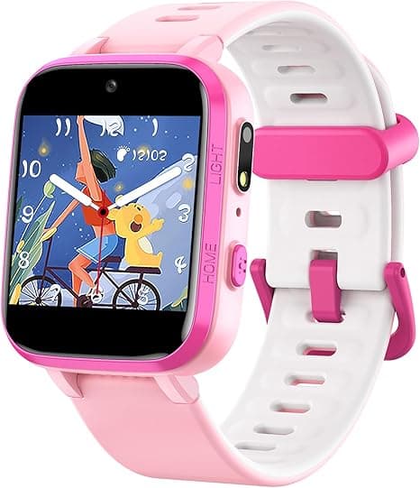ZONEY Kids Camera Smartwatch,Game Watch Toy with Music Player, Kids Video Smart Watch with 16 Games, Flashlight,Alarm Clock,Pedometer, Birthday Gift for Boys Girls (Pink) on Amazon.ae - Price Tracker