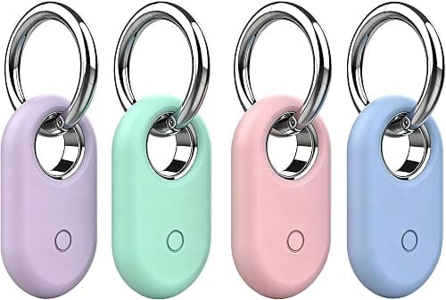 SmartTag2 Holder Case Compatible with Samsung Galaxy SmartTag2, Soft Silicone Protective Cover with Keychain, Anti Scratch Drop Resistant Tracker Case for Keys, Bags, Luggage and Valuables on Amazon - Best Deal Finder