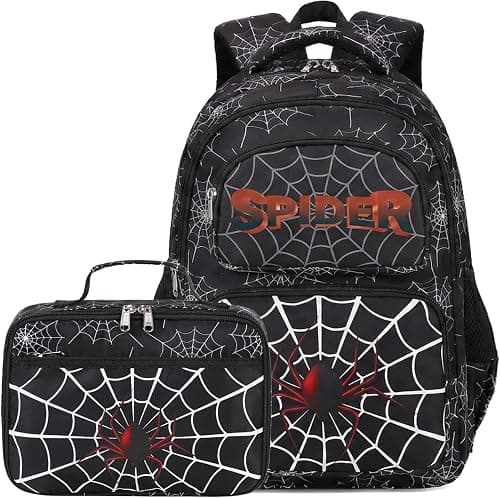 Kids Backpack Boys Girls Backpack with Lunch Box Kindergarten Elementary Middle School Bookbag Toddler Teens 4-14 on Amazon.ae - Price Tracker