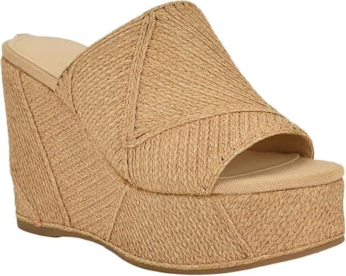 GUESS Evenz womens Wedge Sandal على Amazon.ae - متتبع الأسعار