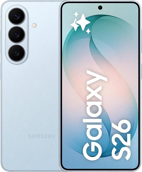 جوال سامسونج جالكسي S26 بذاكرة تخزين 256GB، ذاكرة RAM 12GB، تطبيق مخصص، مساعد صور، كاميرا 50MP، بطارية 4300mAh (اصدار الامارات العربية المتحدة) على أمازون - دليلك لأفضل العروض