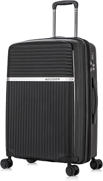 CabinPro 24 inch Medium Checked Luggage – Expandable PP Hard Shell Suitcase with Spinner Wheels and Combination Lock CP002 على Amazon.ae - متتبع الأسعار