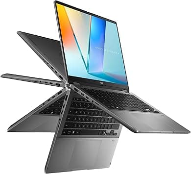 ASUS Vivobook 14 Flip Laptop, 14" WUXGA OLED Touch Display, Intel Core Ultra 7 256V, 16GB LPDDR5X RAM, 1TB PCIe 4.0 SSD, Intel Arc Graphics, FHD IR Webcam, ENG Backlit Keyboard, Win 11 Home on Amazon.ae - Price Tracker