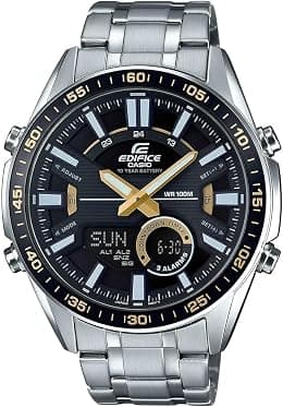 Casio Edifice Solar Powered Analog Watch - متتبع أسعار Amazon.sa