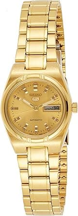 Seiko Women's Series 5 Automatic Watch, SYM600, gold, SYM600K1 on Amazon.ae - Price Tracker