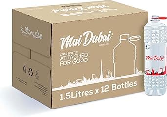 Mai Dubai Bottled Drinking Water 12 X 1.5Litre on Amazon.ae - Price Tracker