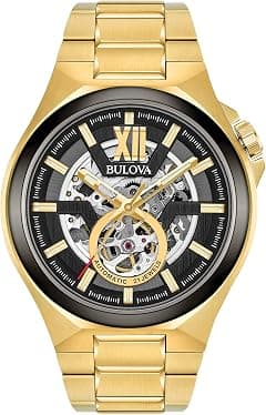 Bulova Men's Watch, Automatic - 98A178 - Amazon.ae Price Tracker