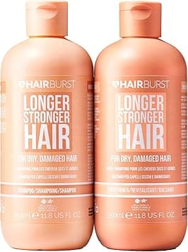 HAIR BURST Shampoo and Conditioner Set For Dry & Damaged Hair - Moisture Locking, Breakage Reducing, Colour Protecting - Enriched with Vitamin B5, Almond Oil & Fig Extract - Silicone Free UK Made on Amazon.ae - Price Tracker