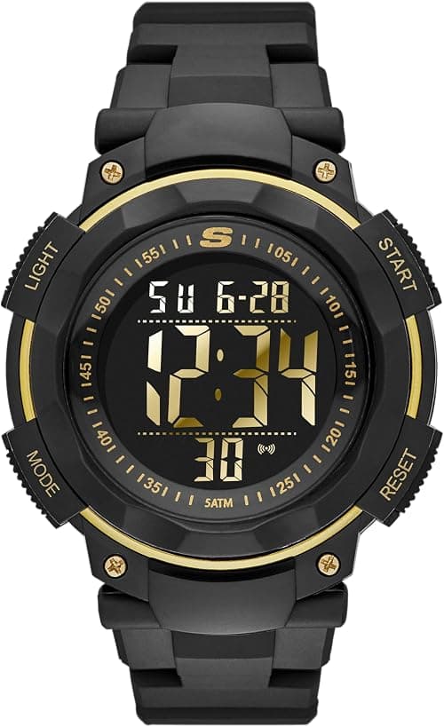 Skechers Men's Digital Sports Watch على Amazon.ae - متتبع الأسعار