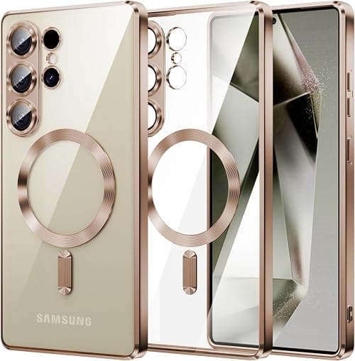 X-level Magnetic for Samsung Galaxy S25 Ultra Case,Slim Fit,Gold on Amazon.ae - Price Tracker