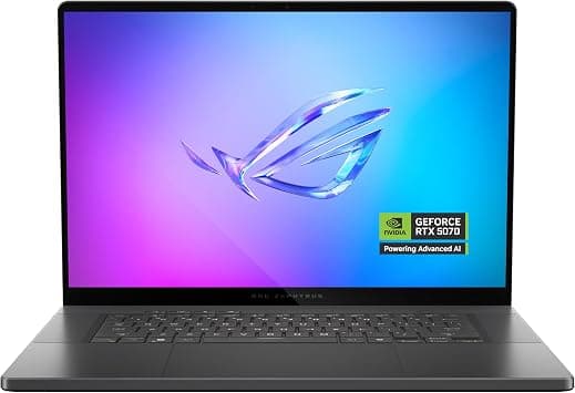 ASUS ROG Zephyrus G16 Gaming Laptop (Eclipse Gray) | 16"2.5K (2560x1600) OLED 240Hz Display, AMD Ryzen AI 7 350, NVIDIA RTX5060 8GB, 32GB RAM, 1TB SSD, Win11 [GA605KM-AI-OLED132W] على Amazon.ae - متتبع الأسعار