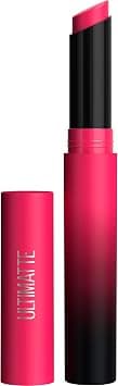 Maybelline New York Color Sensational Ultimatte Matte Lipstick, Non-Drying, Intense Color Pigment, More Magenta, Magenta Pink, 0.06 oz - Best Deal Finder