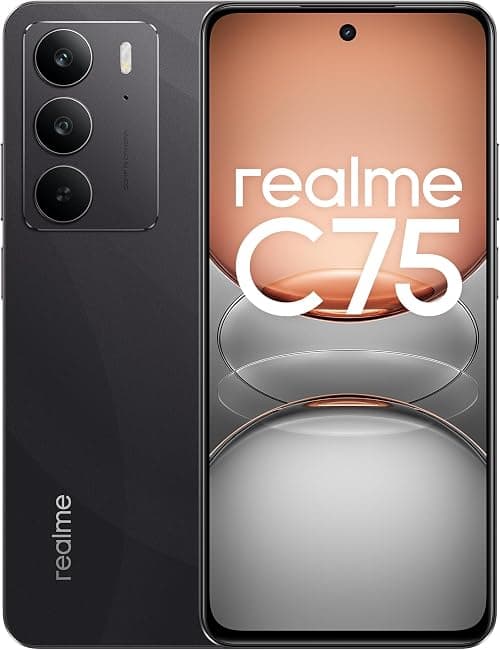 Realme C75 Dual-SIM 128GB ROM + 8GB RAM (GSM Only | No CDMA) Factory Unlocked 4G/LTE Smartphone (Black) - International Version on Amazon.ae - Price Tracker